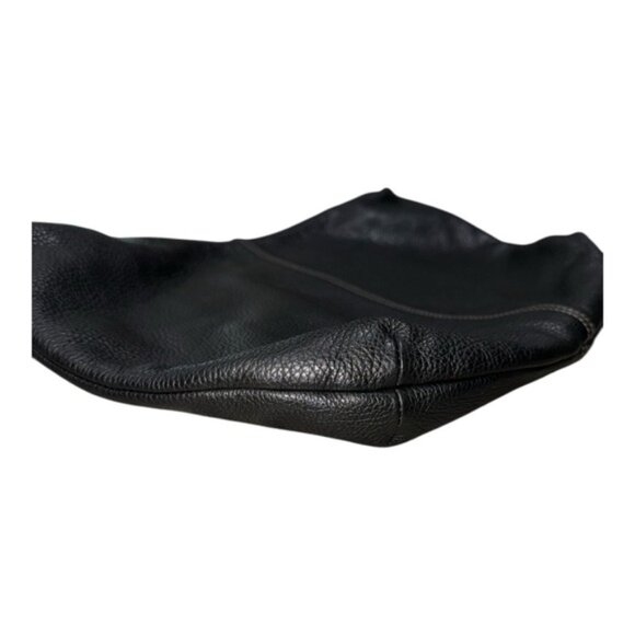 FURLA BLACK CROSSBODY BAG - PEBBLED LEATHER - EUC - Picture 7 of 10